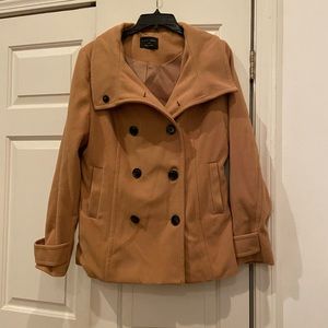 Tan Peacoat